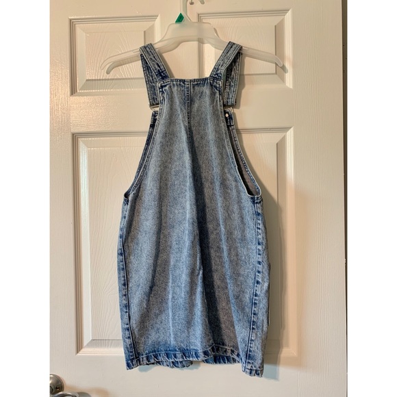 Denim Overall Dress - Picture 2 of 3